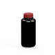 Trinkflasche Refresh Colour 0,7 l - schwarz/rot